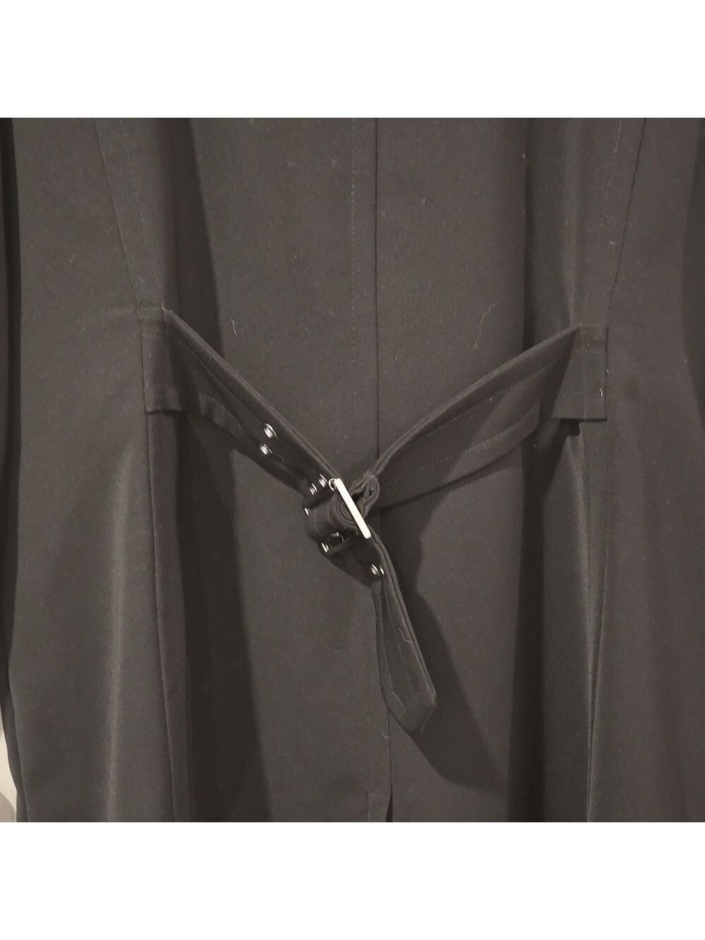 Retro Perry Ellis Beltless Streetwear Trench - Picture 10 of 14
